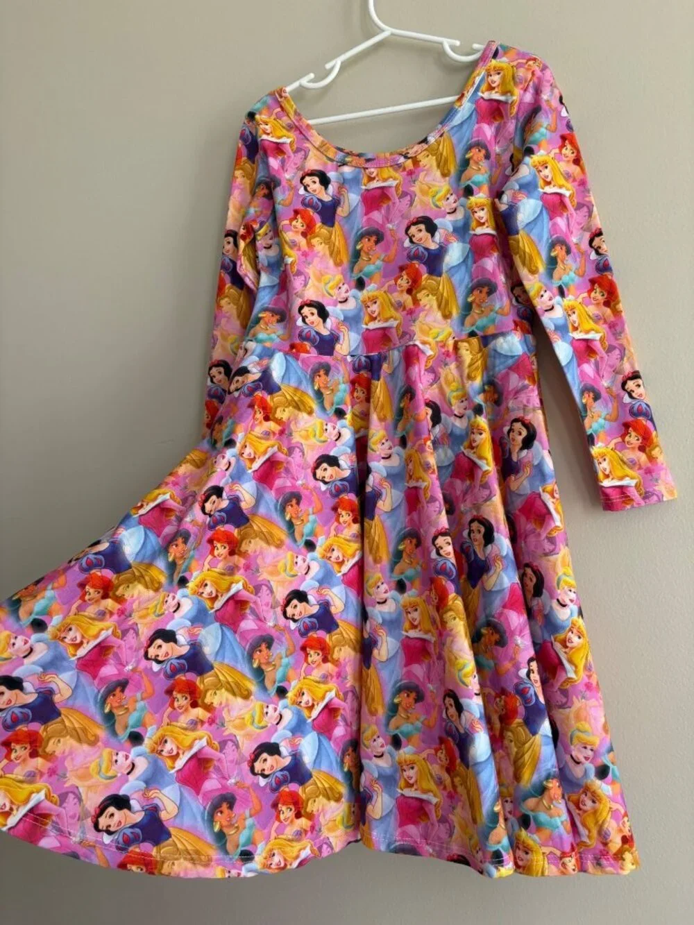 WRK Disney Princess Dress Aurora Belle Ariel Cinderella Snow White Size 9/10